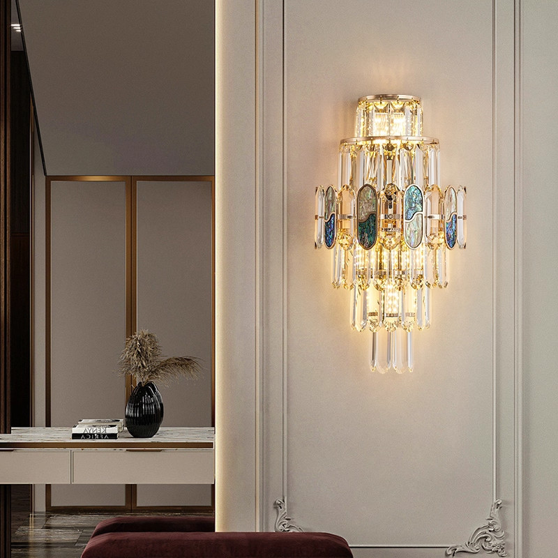 Dazzling Dreamy Crystal Wall Lamp