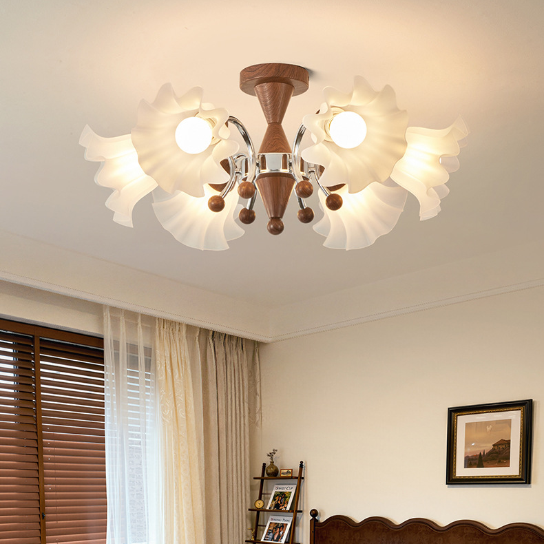Vintage Lily-of-the-Valley Style Main Hall Chandelier