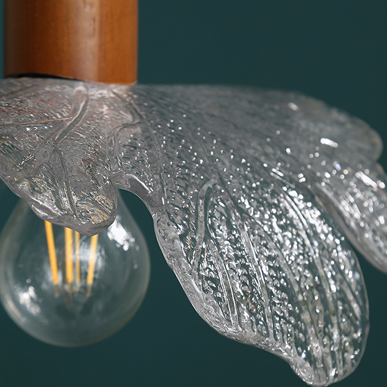Retro petal crystal Pendant Light
