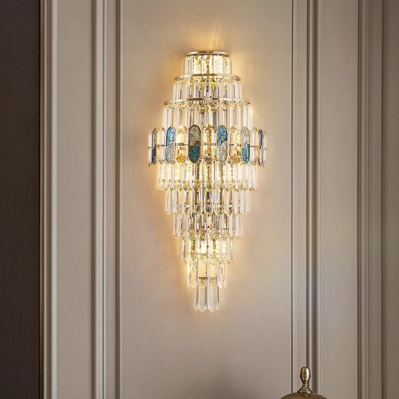 Dazzling Dreamy Crystal Wall Lamp