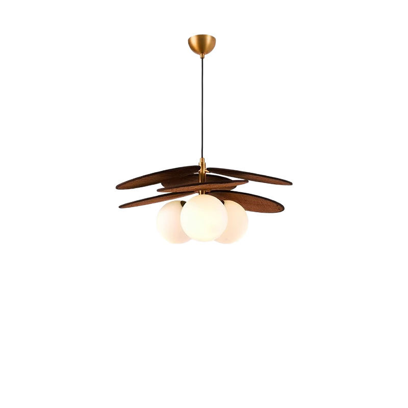 New rattan French chandelier