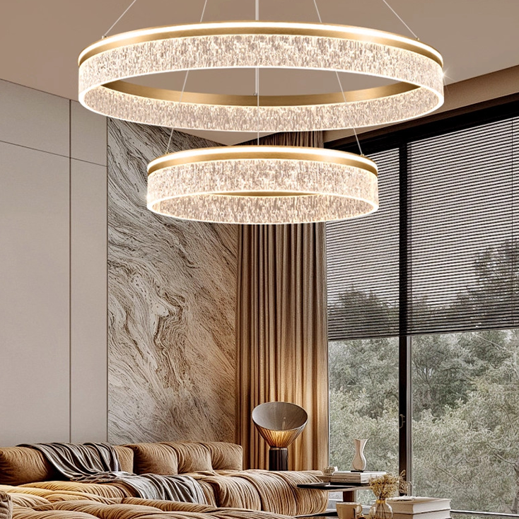 Affordable Luxury Circular chandelier