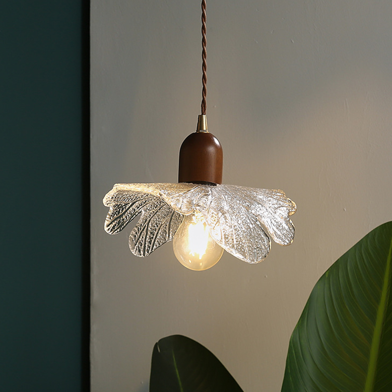 Retro petal crystal Pendant Light