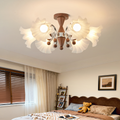 Vintage Lily-of-the-Valley Style Main Hall Chandelier