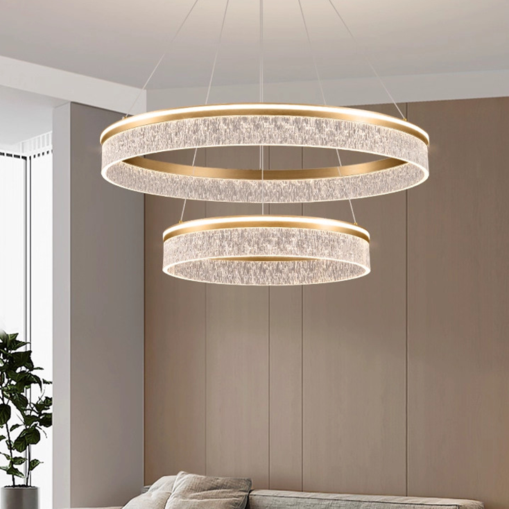 Affordable Luxury Circular chandelier